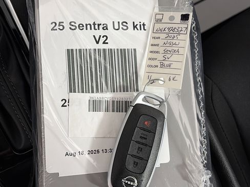 Certified 2025 Nissan Sentra SV FWD image 32