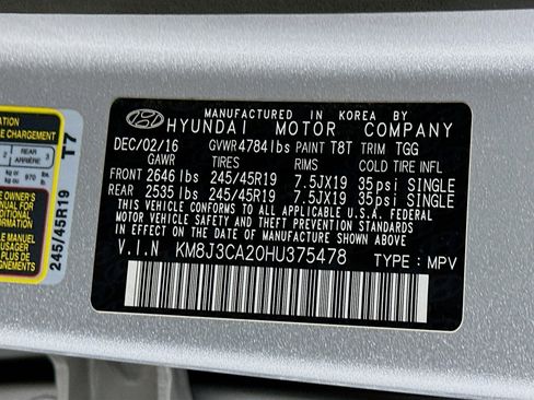 Used 2017 Hyundai Tucson Sport AWD/4WD image 12