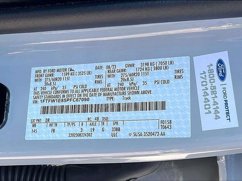 Certified 2023 Ford F150 XLT w/ Equipment Group 302A High AWD/4WD image 35