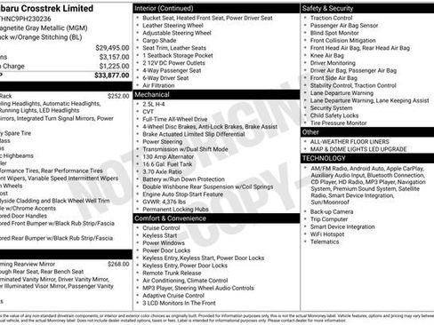 Used 2023 Subaru Crosstrek 2.5i Limited image 25