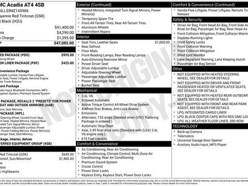 Used 2022 GMC Acadia AT4 w/ Preferred Package image 5