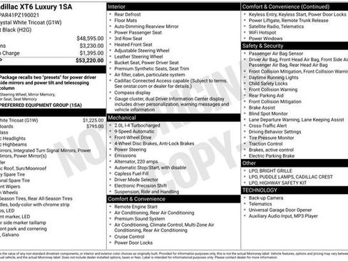 Used 2023 Cadillac XT6 Luxury image 31