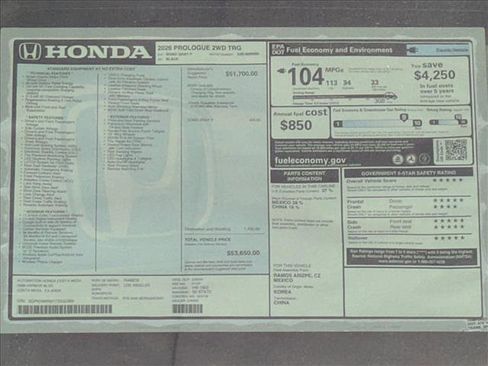New 2026 Honda Prologue Touring image 17