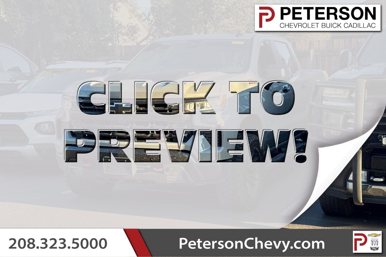 Used 2024 Chevrolet Silverado 1500 LT Trail Boss w/ LT Trail Boss Premium Package AWD/4WD image 1