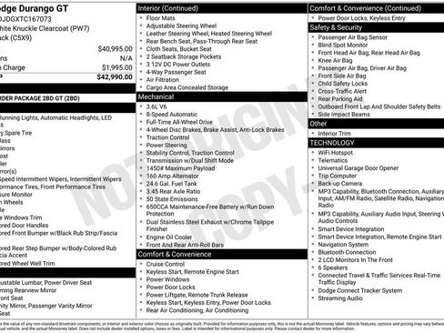 Used 2026 Dodge Durango GT AWD/4WD image 2