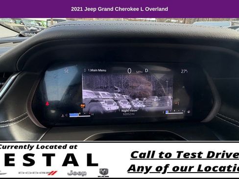 Used 2021 Jeep Grand Cherokee L Overland w/ Advanced Protech Group III AWD/4WD image 49
