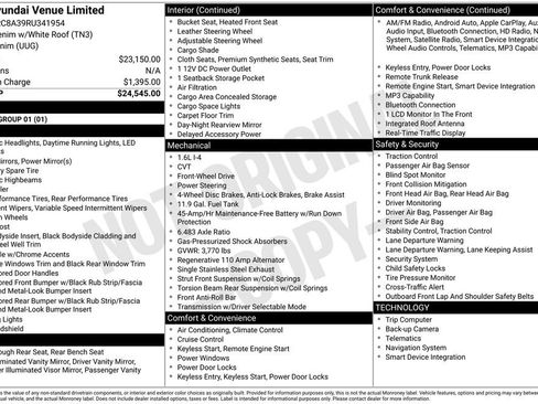 Used 2024 Hyundai Venue Limited image 5