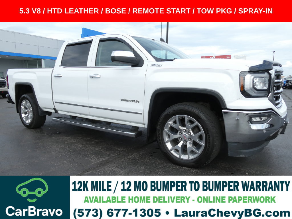 Certified 2017 GMC Sierra 1500 SLT w/ SLT Premium Package AWD/4WD image 1