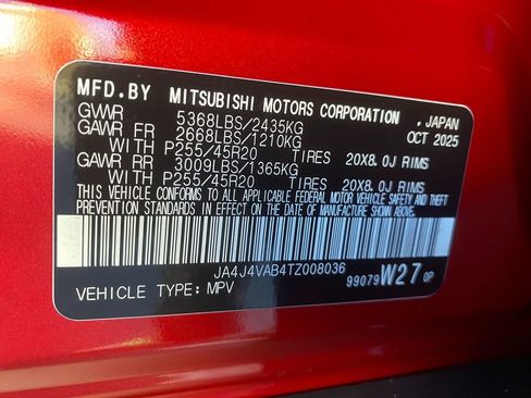 New 2026 Mitsubishi Outlander SE image 32