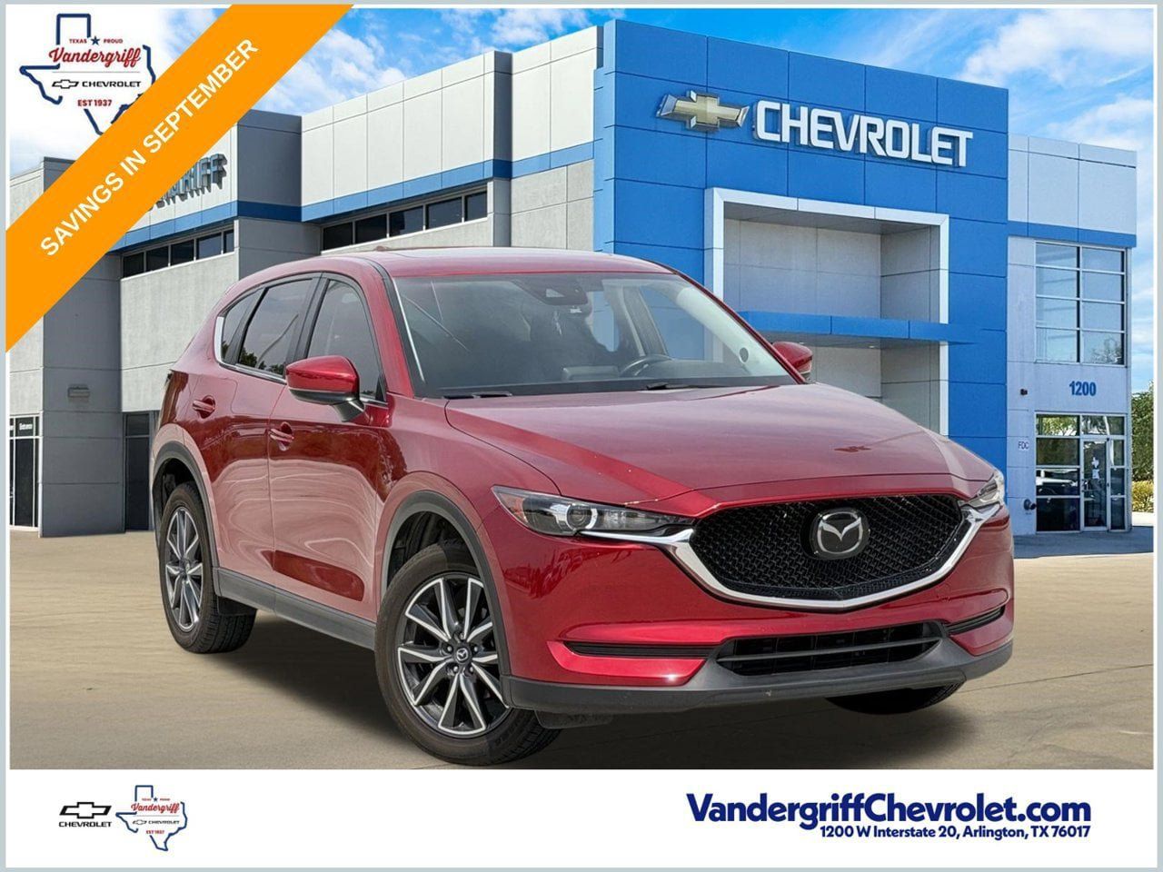 Used 2018 MAZDA CX-5 Touring w/ Preferred Equipment Package FWD image 1