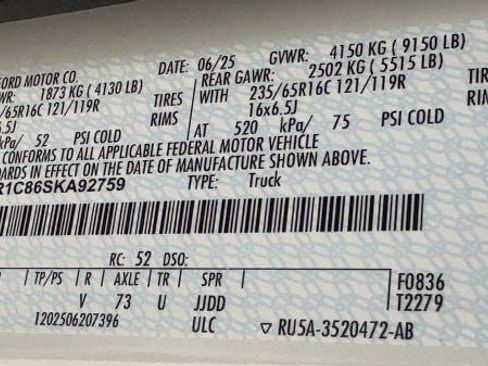 New 2025 Ford Transit 250 148 Medium Roof image 25