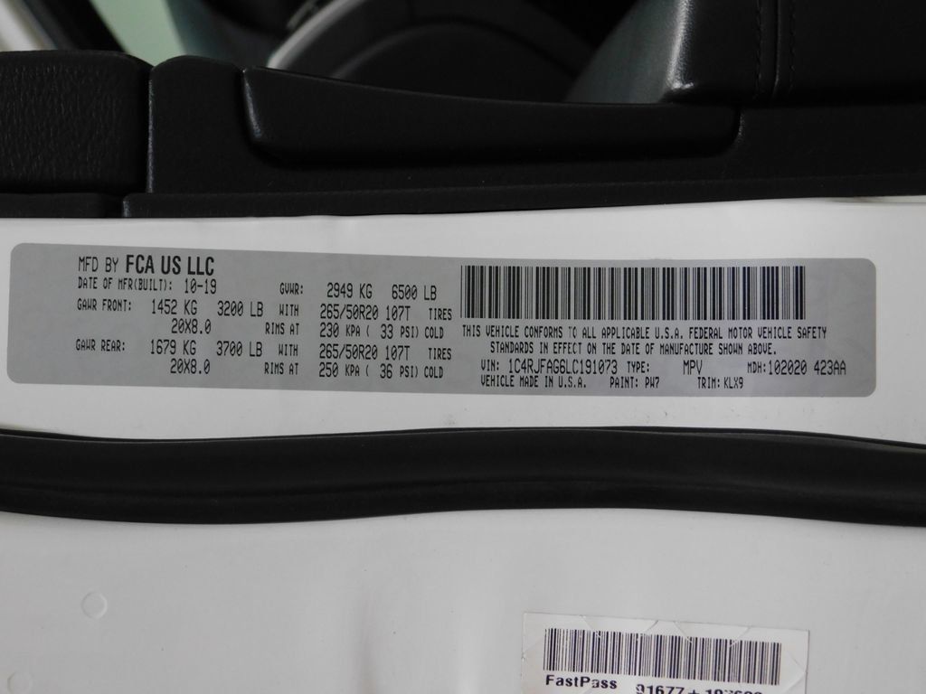Used 2020 Jeep Grand Cherokee Altitude AWD/4WD image 80