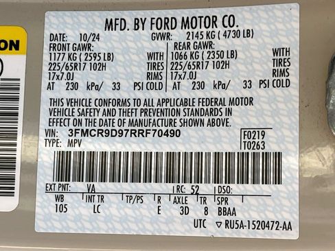 Used 2024 Ford Bronco Sport Badlands AWD/4WD image 31