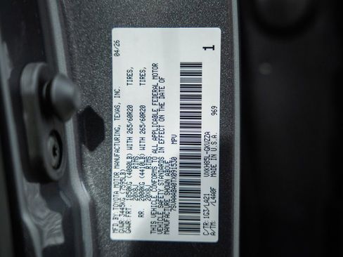 New 2026 Toyota Sequoia Platinum AWD/4WD image 53