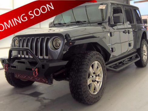 Used 2020 Jeep Wrangler Unlimited Sahara AWD/4WD image 1
