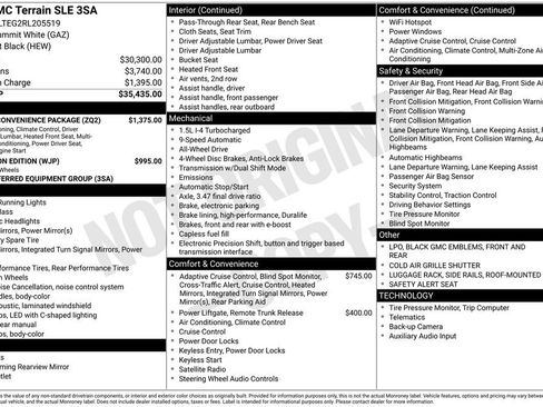 Certified 2024 GMC Terrain SLE w/ Driver Convenience Package AWD/4WD image 32