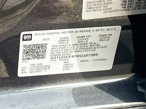 Used 2024 GMC Sierra 1500 AT4 w/ Technology Package image 33