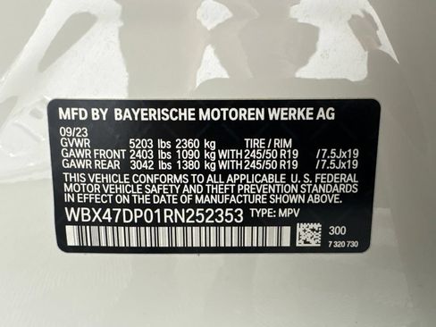 Certified 2024 BMW X3 sDrive30i w/ Convenience Package w/ZPA RWD image 34