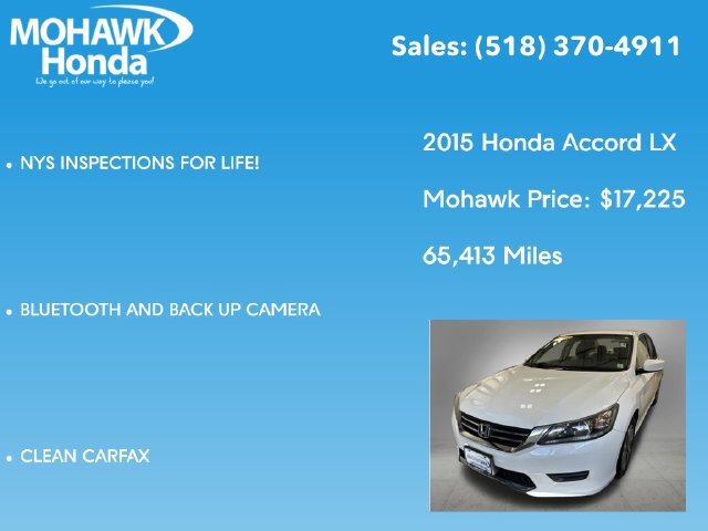 Used 2015 Honda Accord LX image 7