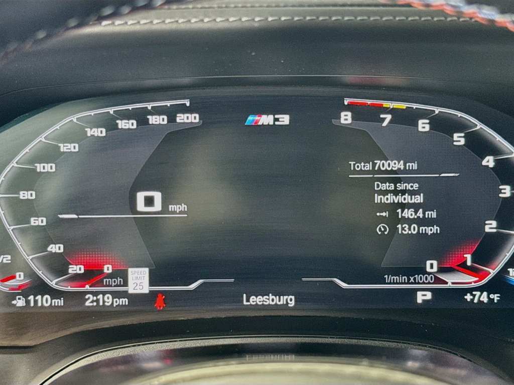 Used 2021 BMW M3 Competition w/ Executive Package RWD image 12