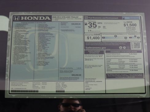 New 2026 Honda CR-V TrailSport image 26