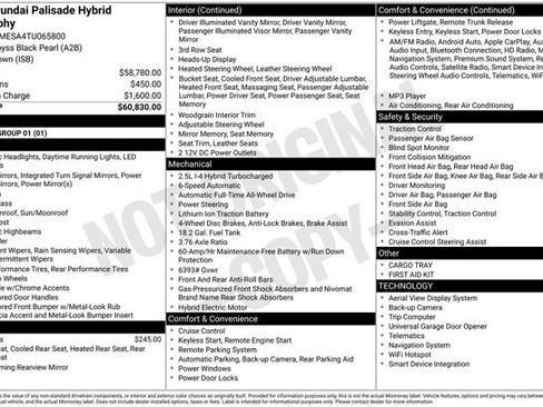 Used 2026 Hyundai Palisade Calligraphy image 2