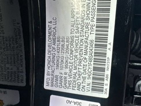 Used 2025 Honda Accord SE image 13