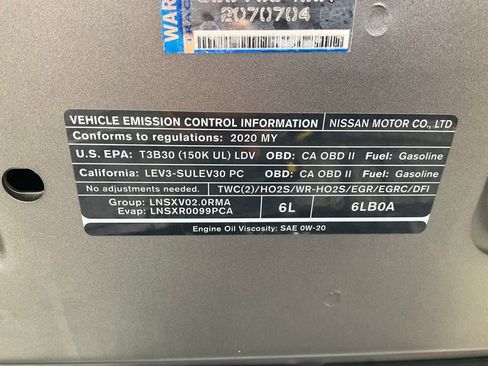 Used 2020 Nissan Sentra SV w/ SV Premium Package image 12