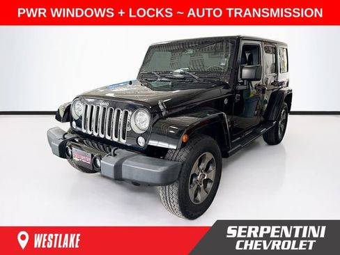Used 2017 Jeep Wrangler Unlimited Sahara AWD/4WD image 1