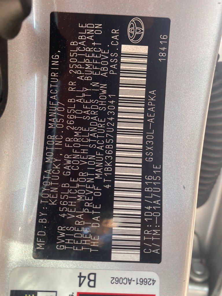 Used 2007 Toyota Avalon Limited FWD image 31