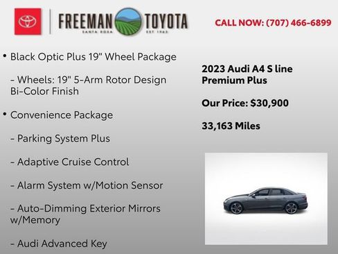 Used 2023 Audi A4 2.0T Premium Plus w/ Premium Plus Package AWD/4WD image 5