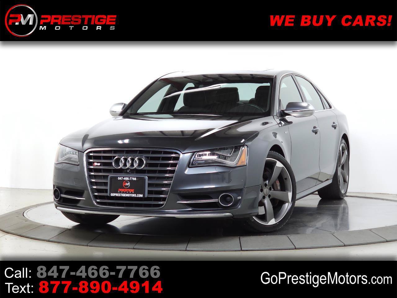 Used 2014 Audi S8 w/ Full Leather Package AWD/4WD image 1