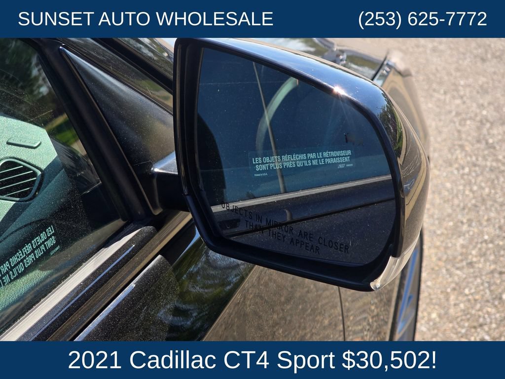 Used 2021 Cadillac CT4 Sport w/ Technology Package AWD/4WD image 22