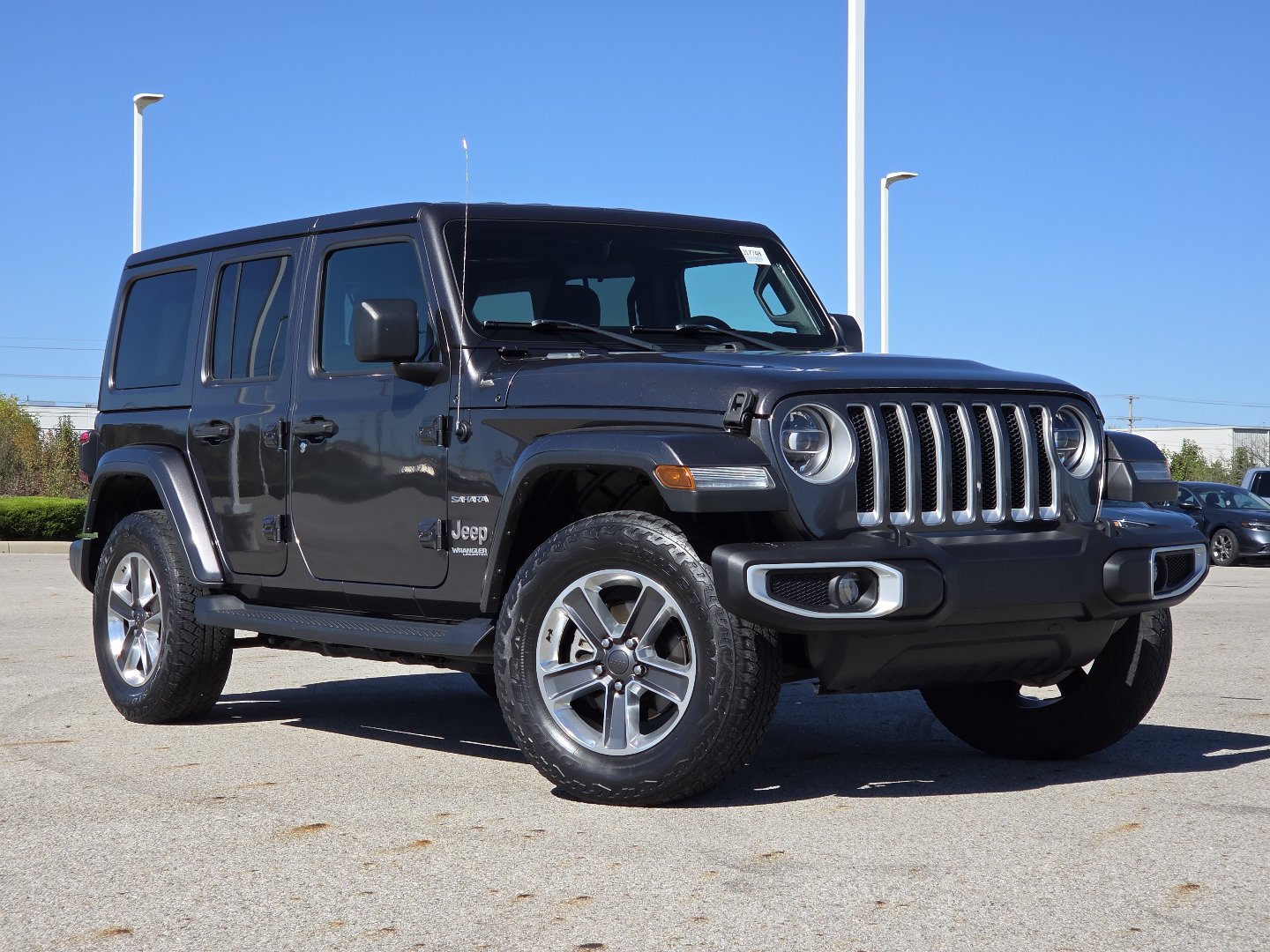 Used 2020 Jeep Wrangler Unlimited Sahara w/ LED Lighting Group AWD/4WD image 2