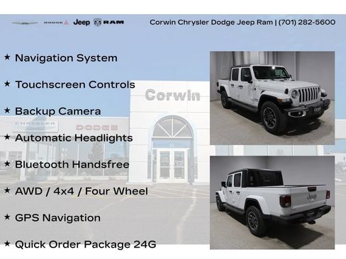 Used 2021 Jeep Gladiator Overland AWD/4WD image 8