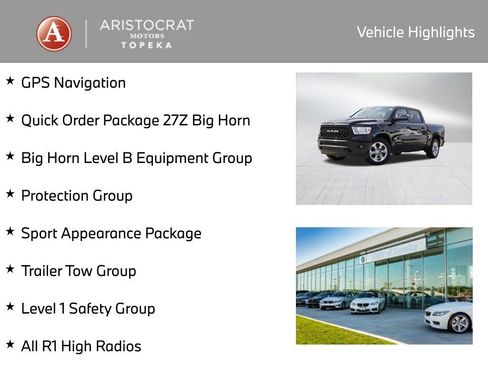 Used 2024 RAM 1500 Big Horn AWD/4WD image 2