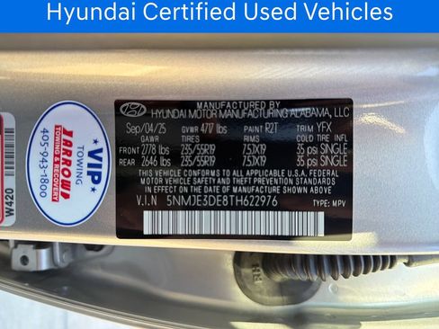 Certified 2026 Hyundai Tucson Limited FWD image 37