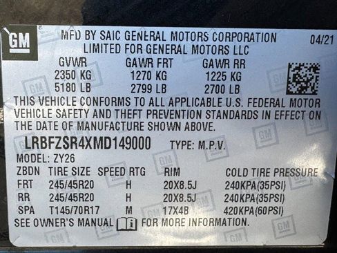 Used 2021 Buick Envision Avenir AWD/4WD image 27