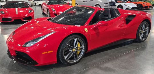 Used 2018 Ferrari 488 Spider RWD image 1
