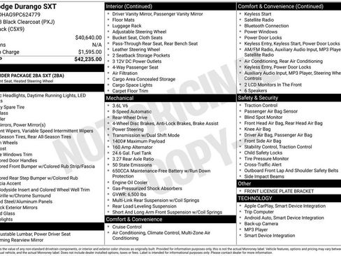 Used 2023 Dodge Durango SXT image 17