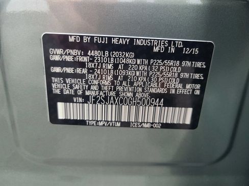 Used 2016 Subaru Forester 2.5i Touring w/ Eyesight & Navigation System AWD/4WD image 3