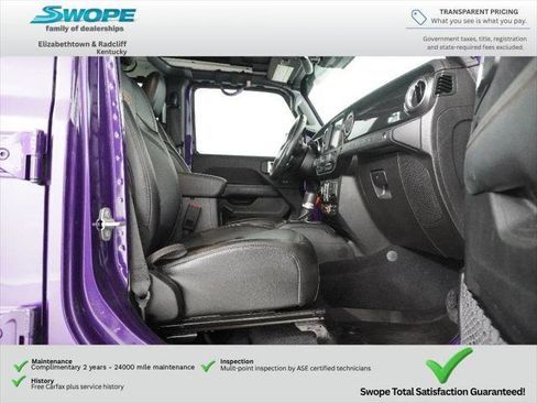 Certified 2023 Jeep Wrangler Unlimited Rubicon 392 w/ Xtreme Recon 35" Tire Package AWD/4WD image 10