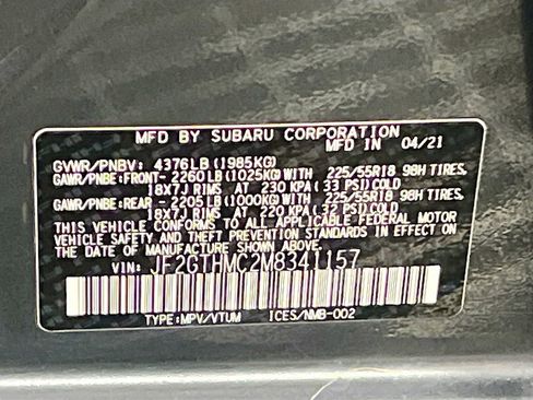 Used 2021 Subaru Crosstrek 2.5i Limited w/ Popular Package #5 image 30