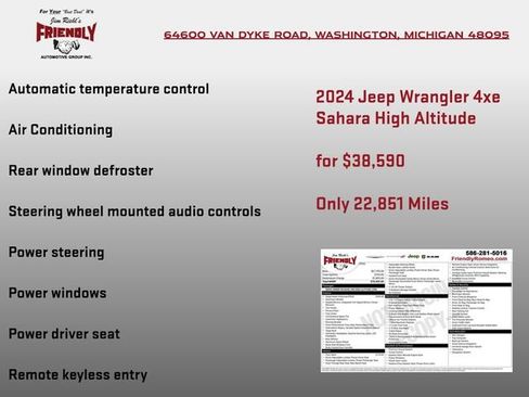 Used 2024 Jeep Wrangler High Altitude AWD/4WD image 4