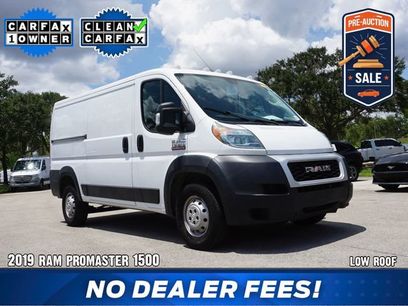Used 2019 RAM ProMaster 1500