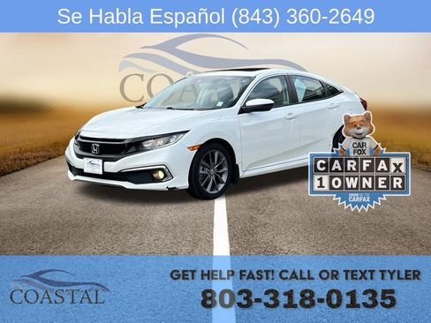 Used 2019 Honda Civic EX-L image 1