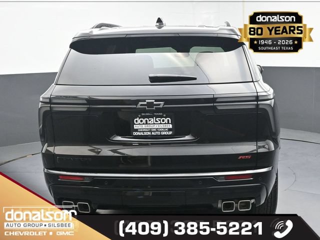 New 2026 Chevrolet Traverse RS w/ LPO, Floor Liner Package FWD image 4