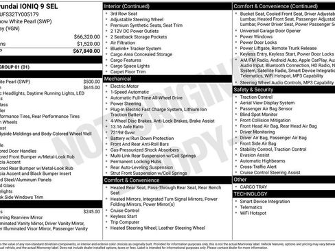 New 2026 Hyundai Ioniq 9 SEL image 41