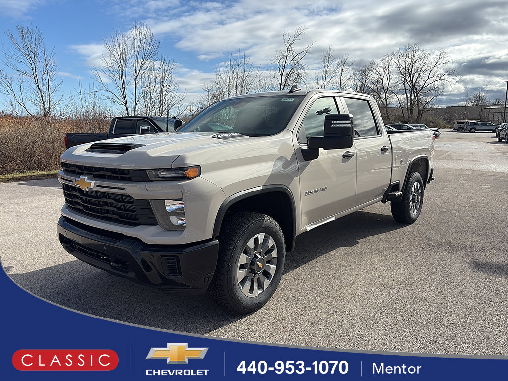 New 2026 Chevrolet Silverado 2500 Custom w/ Custom Value Package AWD/4WD image 1