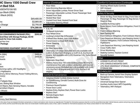 Certified 2026 GMC Sierra 1500 Denali AWD/4WD image 5